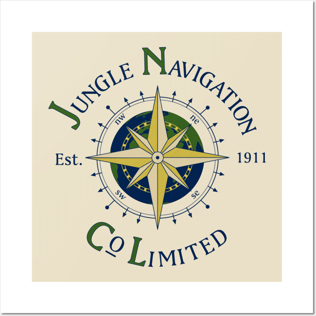 Jungle Navigation Co. Limited Wall Art by skipperjeff